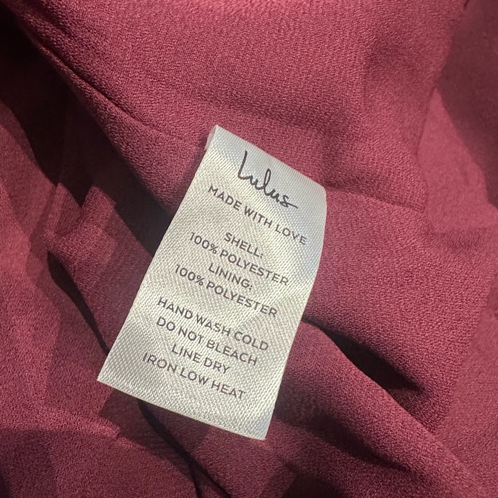 Lively Evenings Plum Purple Sleeveless Tiered Maxi Dress Size Large - Picture 14 of 14